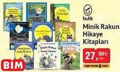 BUTİK MİNİK RAKUN HİKAYE KİTAPLARI
